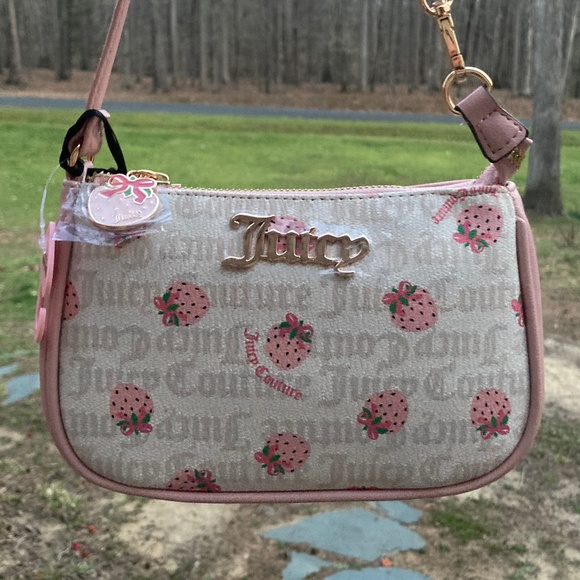 Juicy Couture Handbags - Juicy Couture Angel Crystal/Pink Diamond Berry Sweet Convertible Wristlet